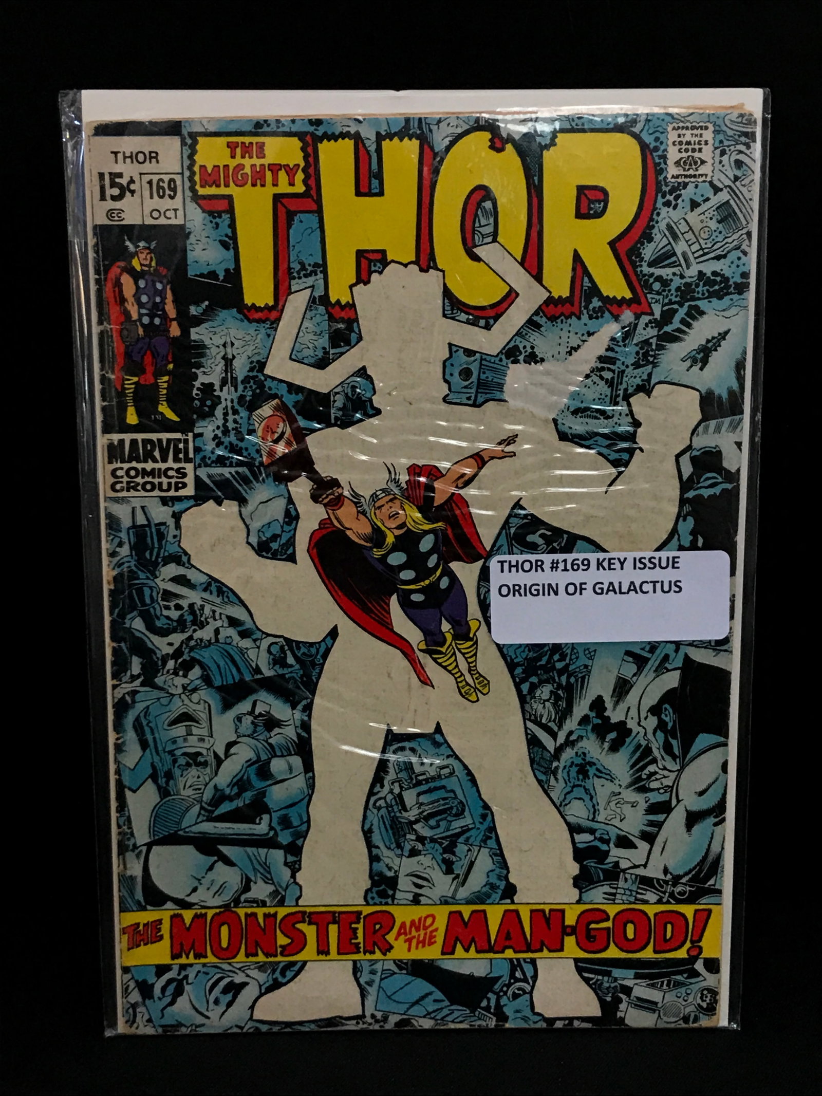 THE MIGHTY THOR #169 ORIGIN OF GALACTUS - MARVEL COMICS: Prices are in Canadian dollars