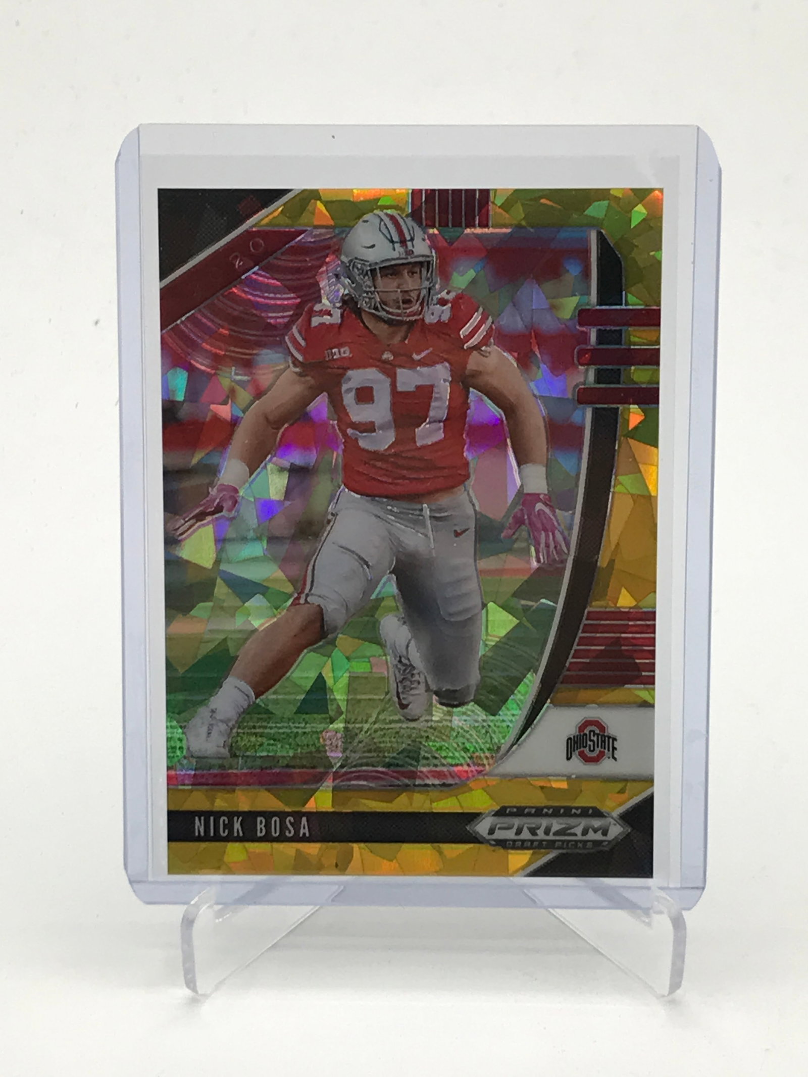 2020 PANINI PRIZM DRAFT PICKS NICK BOSA TRADING CARD 4/7: Prices are in Canadian dollars