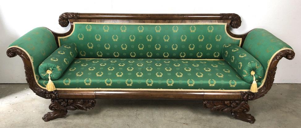 Empire mahogany sofa (1 of 10)
