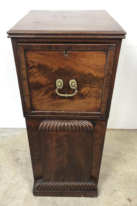 William IV mahogany side cabinet (1 of 5)