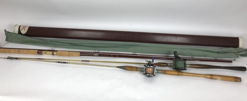 Group of 3 fishing rods (1 of 13)