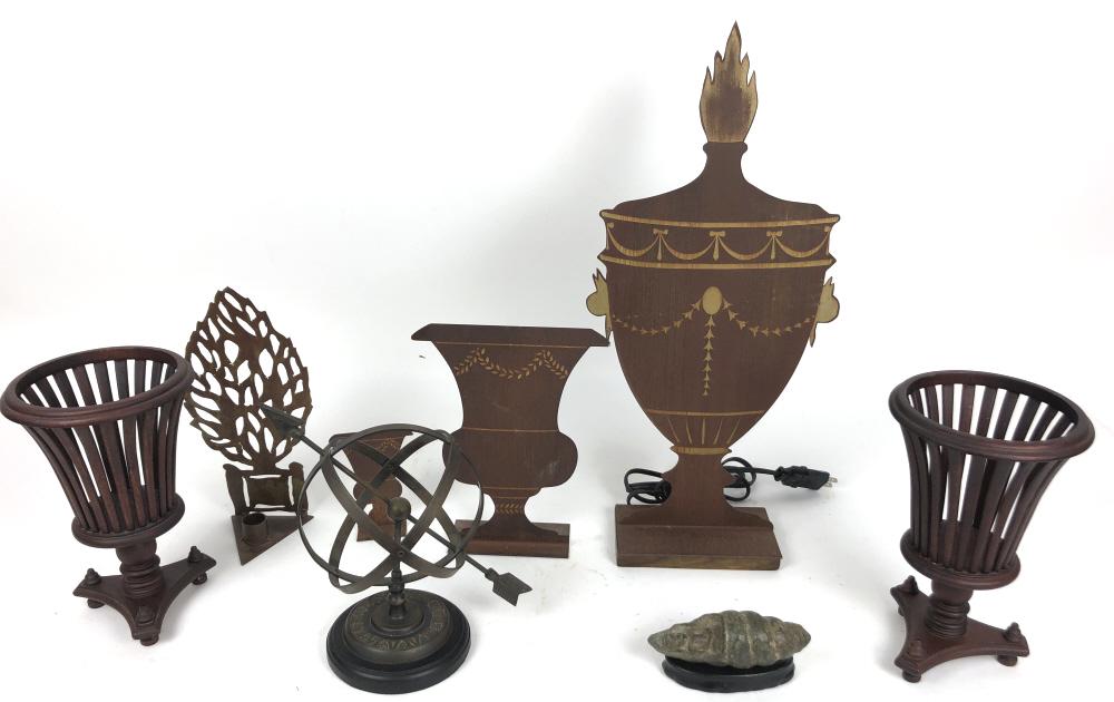 Group of 8 table articles (1 of 9)