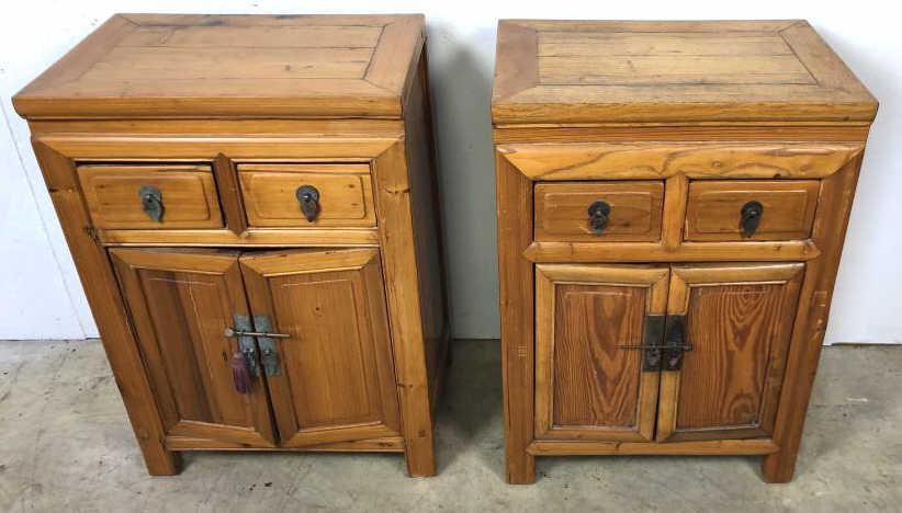 Two Asian side cabinets (1 of 4)