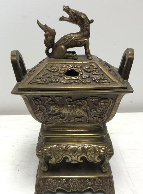 Asian brass censor (1 of 6)