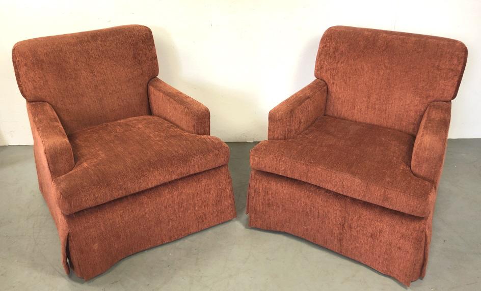 Pair of Dunbar style lounge chairs (1 of 5)