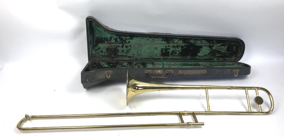 Trombone: Victory 27 1/4" Condition, missing mouth piece, untested