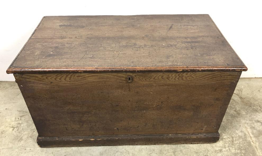 American painted blanket chest (1 of 8)