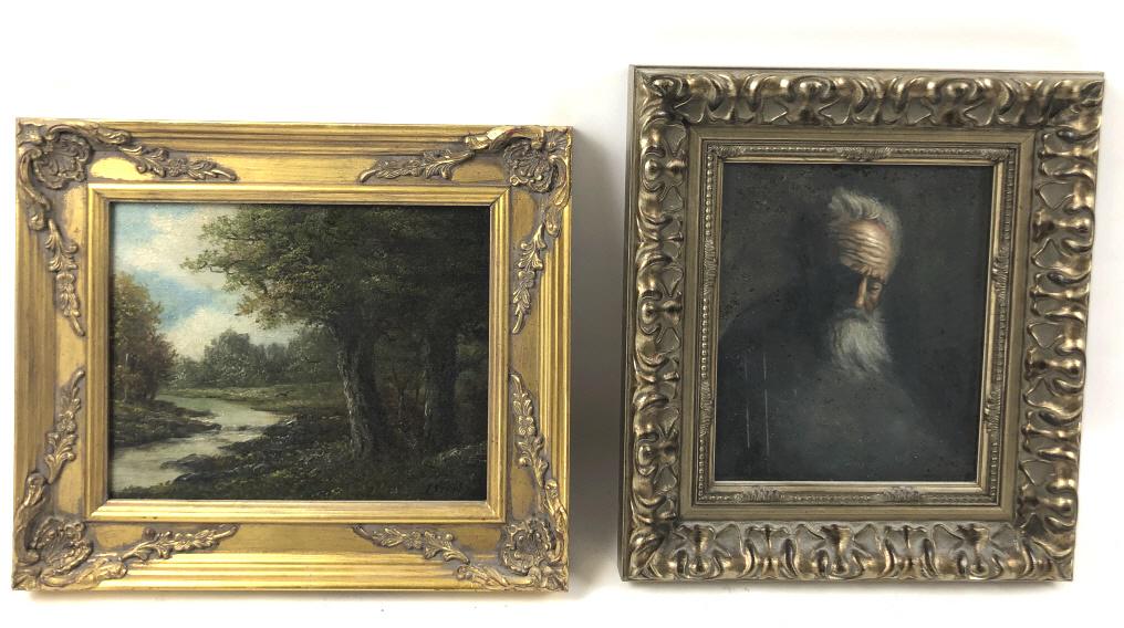 Group of two paintings (1 of 7)