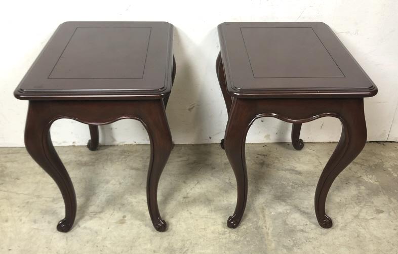 Pair of Louis XV style side tables (1 of 4)