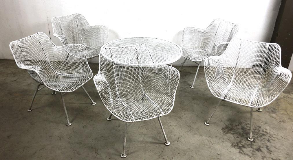 Woodard metal patio set (1 of 8)