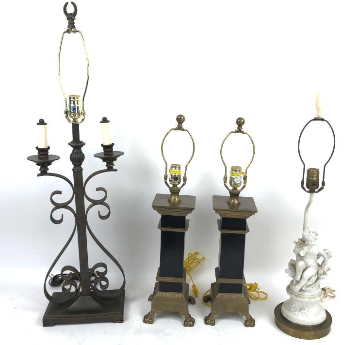 Group of 4 lamps (1 of 6)