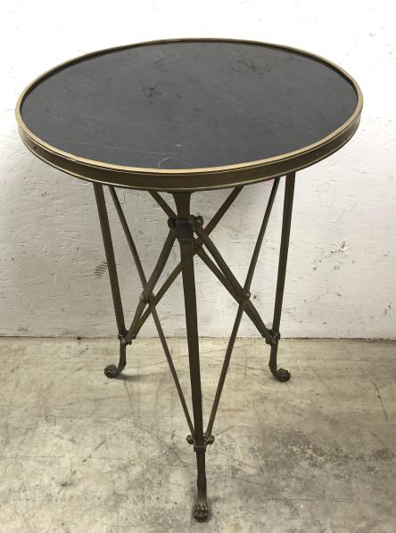 Bronze and marble gueridon table (1 of 3)