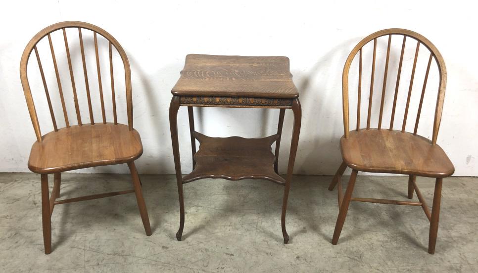 Pair of Danish side chairs (1 of 6)