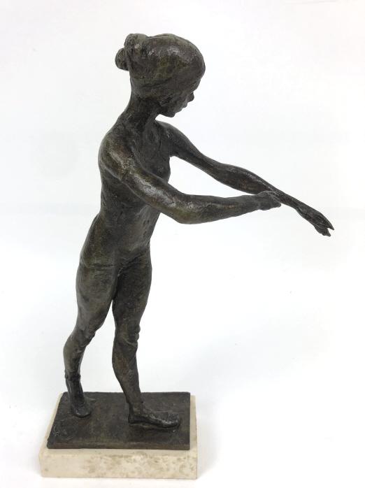 Stanley Bleifeld (American, 1924-2011): Ballerina, Bronze, signature inscribed 10 1/4"h x 6 1/2"w x 3"d Condition, good