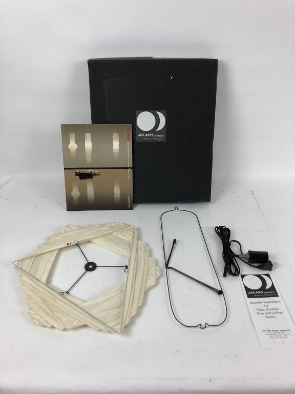 Akari light sculpture by Isamu Noguchi: Condition, still in box
