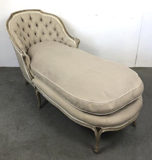 Louis XV style chaise lounge (1 of 5)