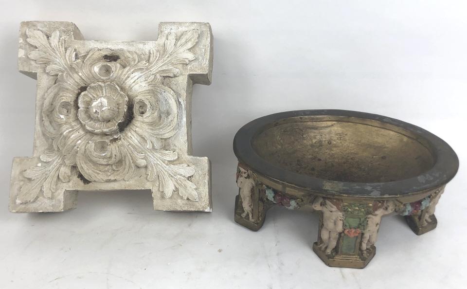 Art Nouveau style composition bowl (1 of 7)