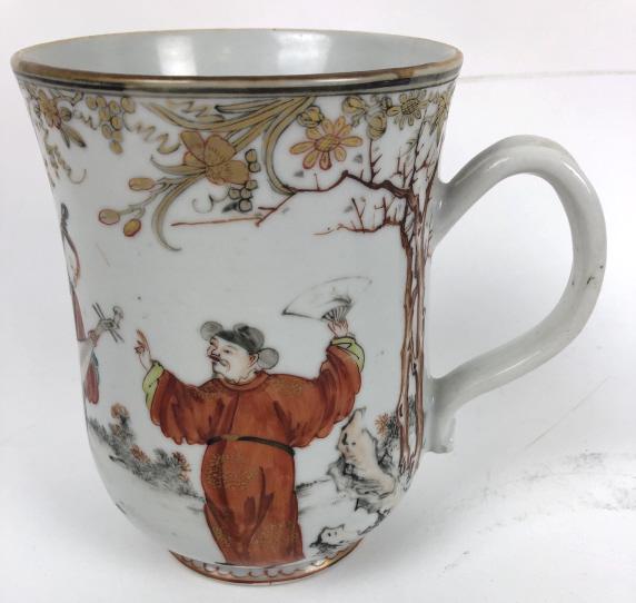 Chinese export  porcelain cup (1 of 6)
