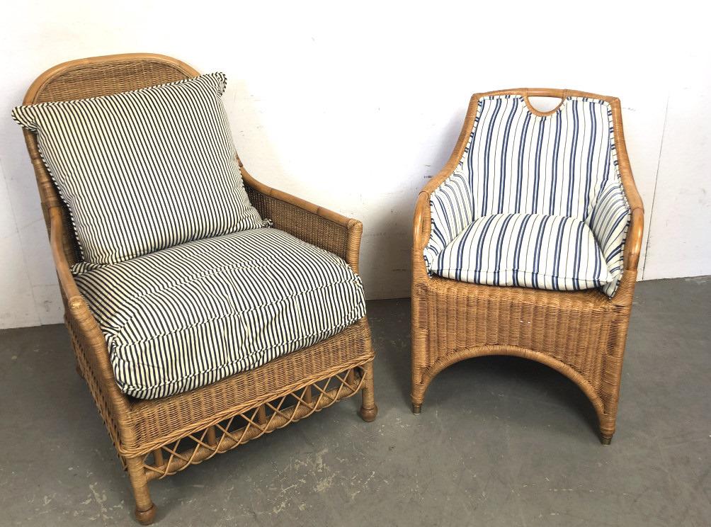 A Ralph Lauren Jamaica Wicker Armchair (1 of 9)