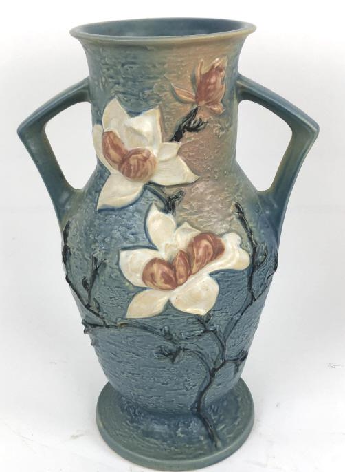 Large Roseville Floral Vase (1 of 3)