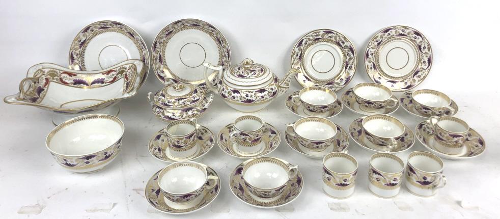 Derby Bloor Porcelain Partial Tea Service (1 of 11)