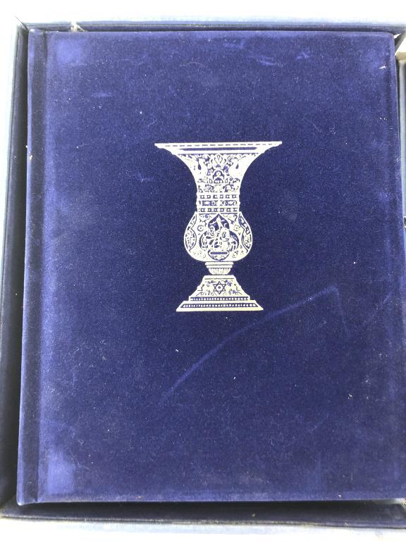 The Haggagah Illustrated by Arthur Szyk: 1957 Edition. Condition, book case has overall wear and detached spine. The actual book , has wrinkle on first page