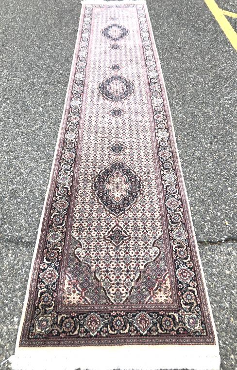 Persian Style Beige Floral Runner (1 of 4)