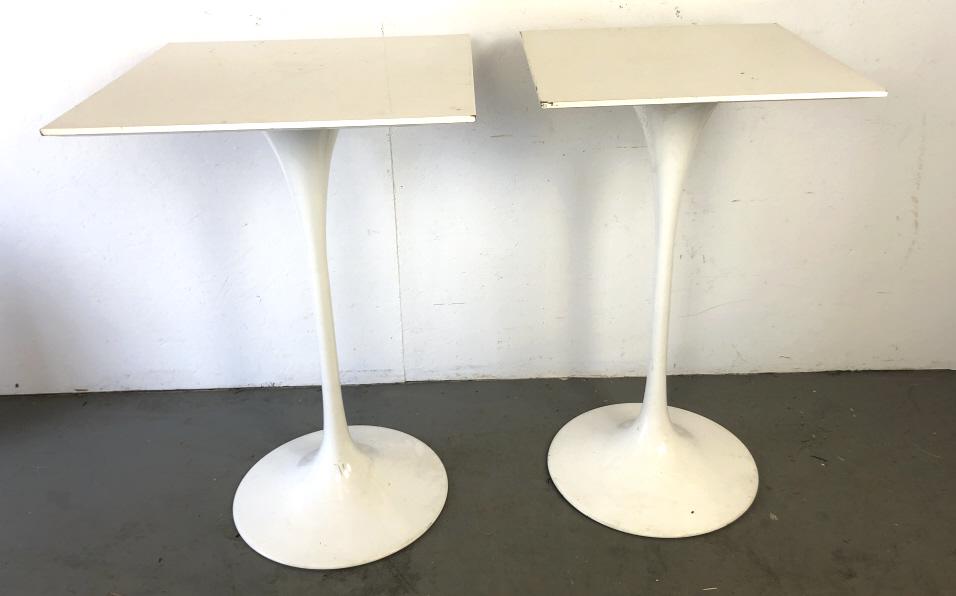 Two Knoll Style Bar Tables (1 of 5)