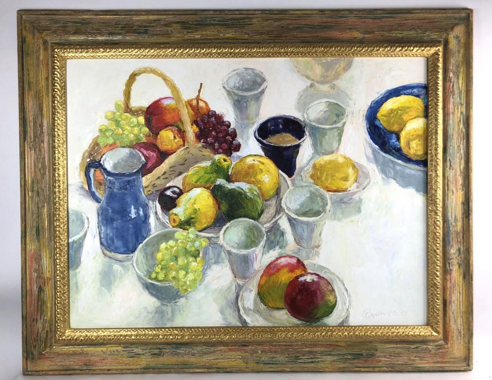 Dale Payson Still Life Oil on Canvas Signed (LR) (1 of 5)