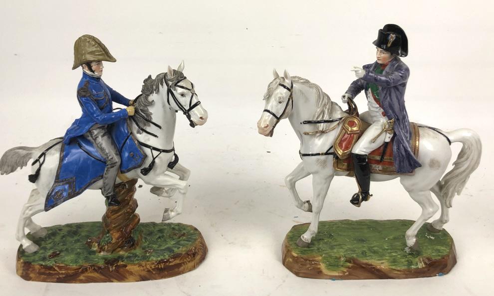 PR of Capodimonte Figures of  Napoleon & General (1 of 10)
