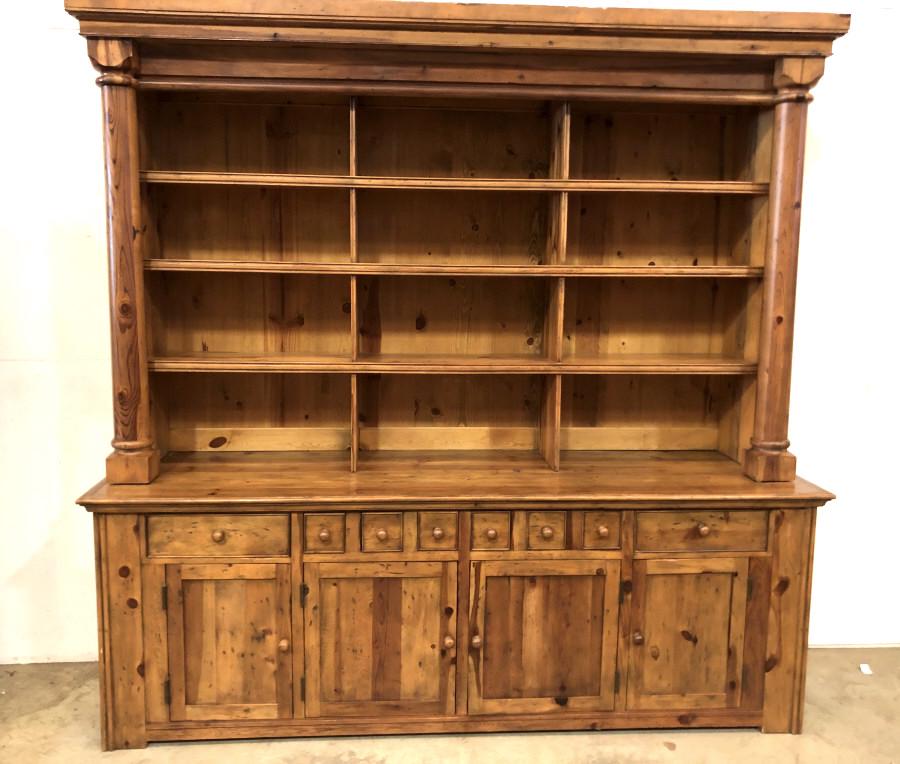 Ralph Lauren Pine Hutch 94" h x 97" w x 26 1/4" d. (1 of 8)