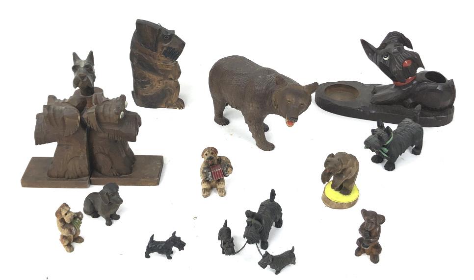 A Group of Black Forest Style Animals Bears are 5 3 (1 of 6)