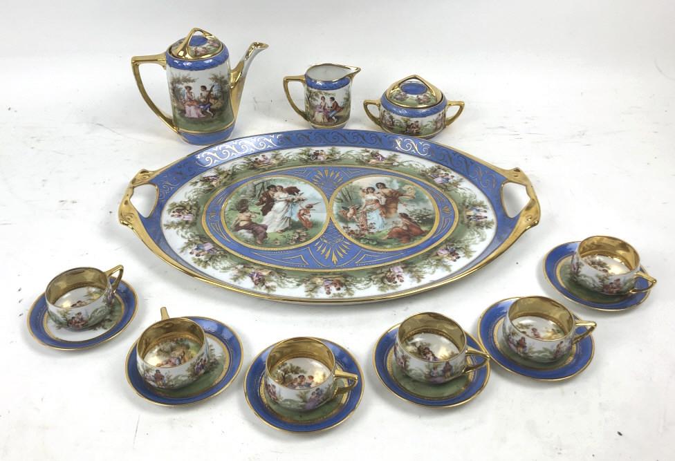 Rosenthal Porcelain Tea Service In a presentation case, (1 of 7)