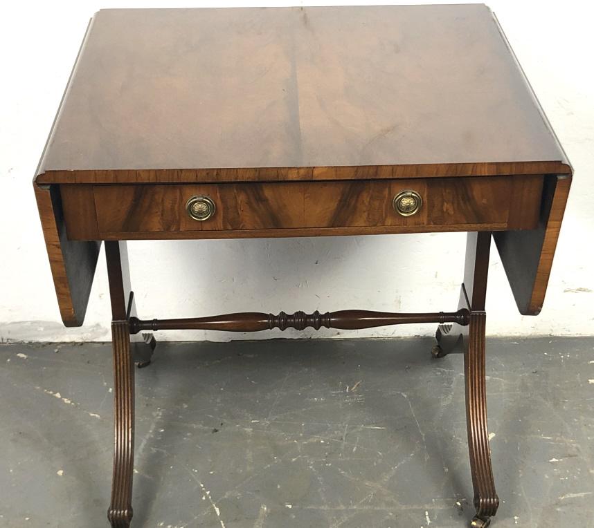 Georgian style mahogany sofa table Manufactured by (1 of 4)