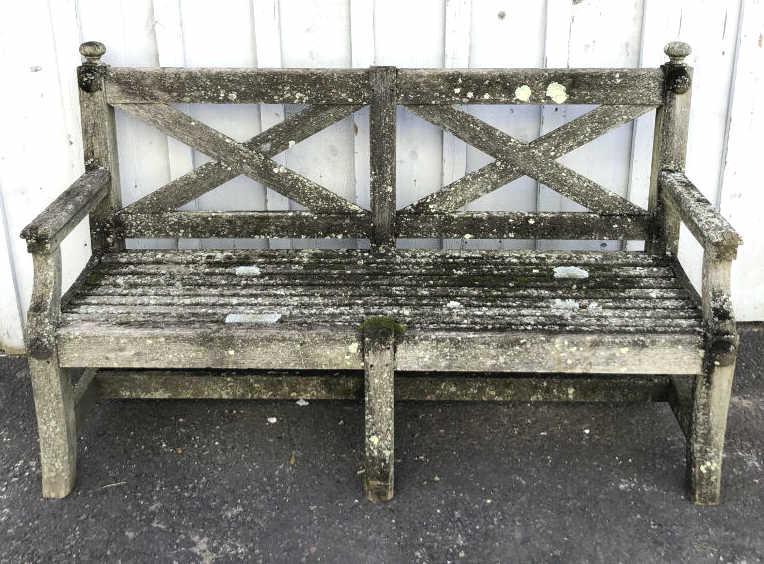 Regency Style Garden Bench 40 1/2"h x 66 1/4"w x 22 (1 of 5)