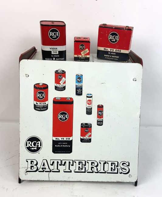 RCA Batteries Advertising Store Display With RCA (1 of 9)