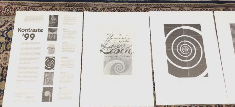 5 German Prize Winning Graphics Signed by Artists 1999 (1 of 7)