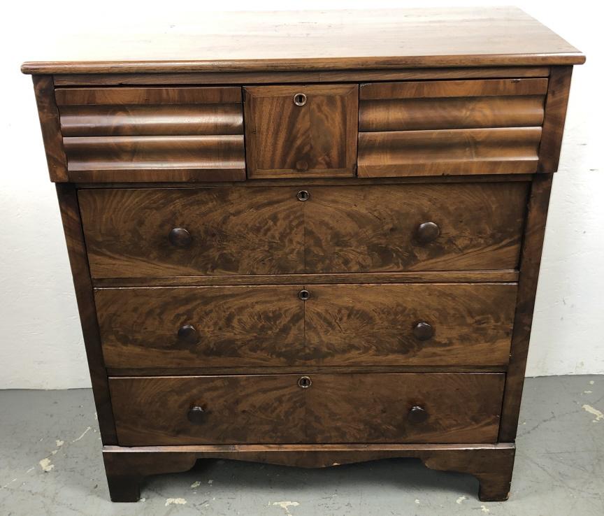 American Empire 5 Drawer Chest 39 1/2'"h  x 38"w x 18"d (1 of 6)