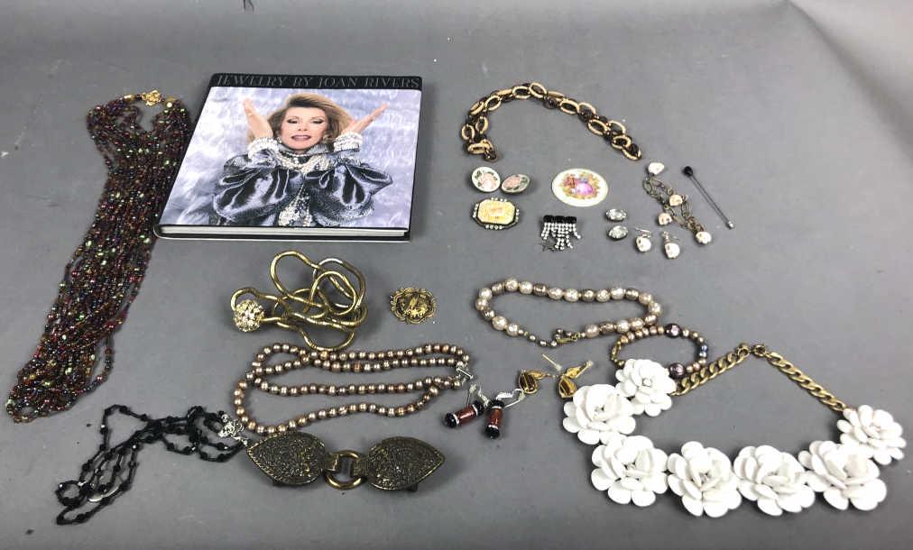 Joan River Multi Strand Necklace Together with book, (1 of 6)