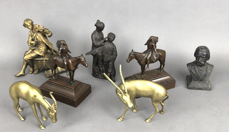 A Group of Metal Figures (1 of 11)