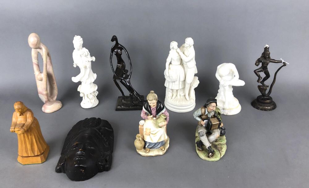 Miscellaneous Group of Porcelain & Other Figures (1 of 13)