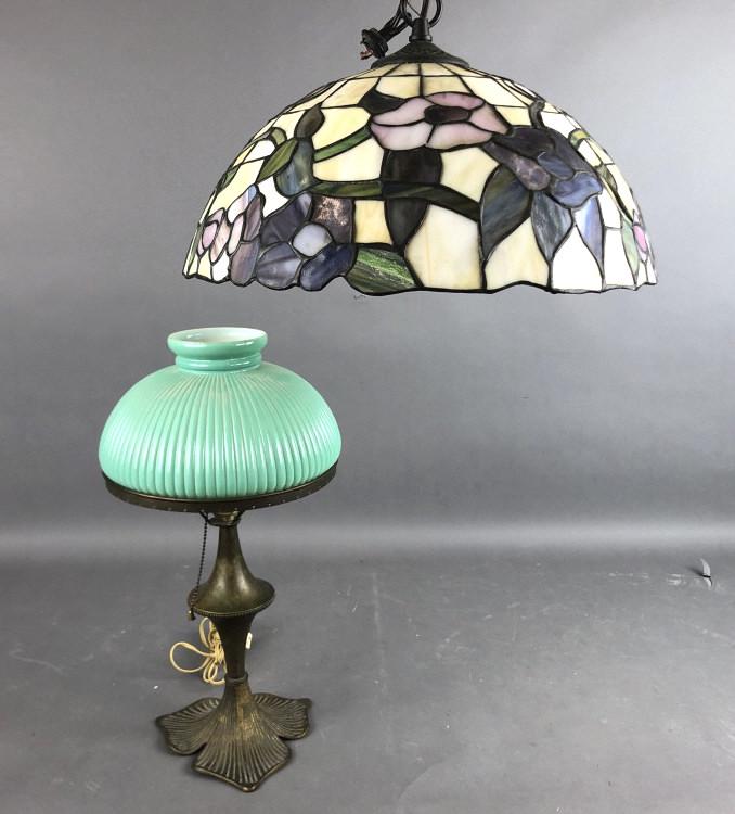 Tiffany Style Hanging Light (1 of 5)