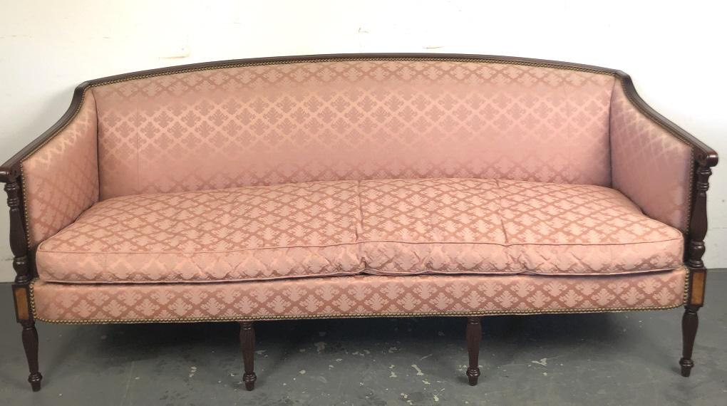 Federal Style Mahogany Settee (1 of 6)
