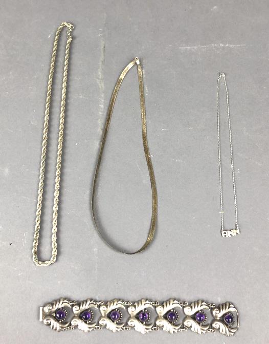3 Sterling Necklaces (1 of 5)