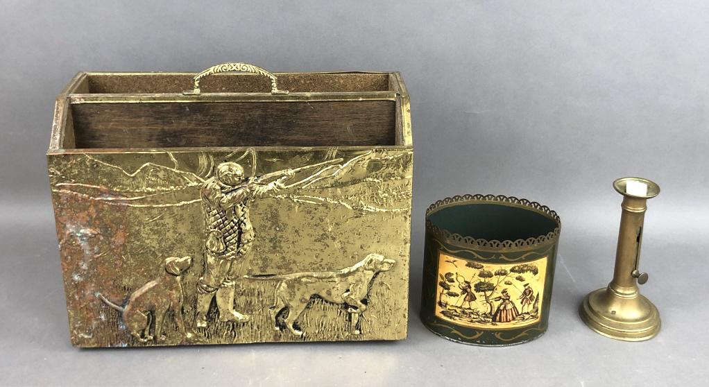 A Magazine Rack with Shooting Relief Scene (1 of 7)