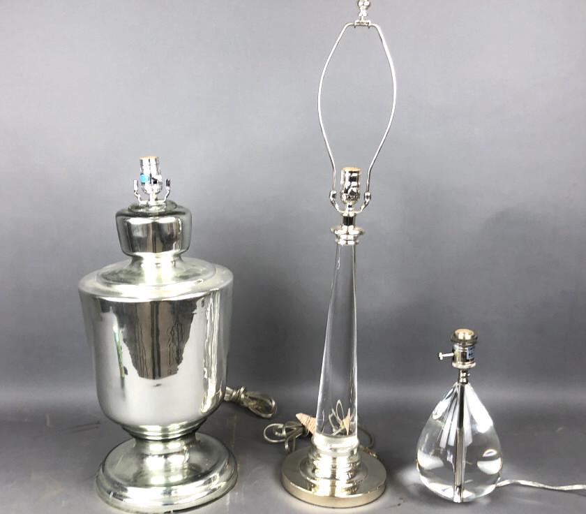 A Lucite and Chrome Lamp (1 of 5)