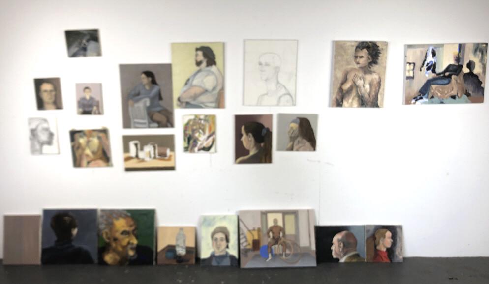 A Portfolio of 22 Paintings & Drawings by Siobhan (1 of 8)