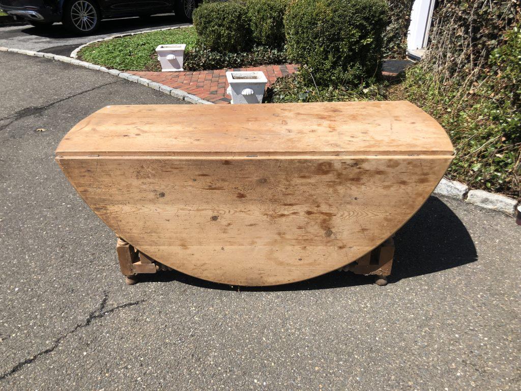 Jacobean Style Pine Gateleg Table (1 of 7)