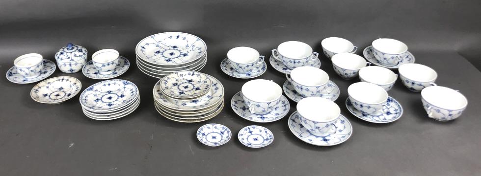 A Partial Royal Copenhagen Dinner Service (1 of 8)