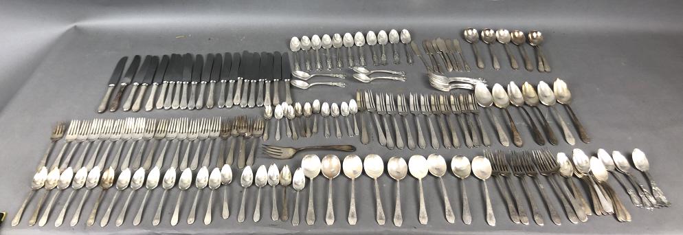 A Group of Silver Plated Flatwear (1 of 11)